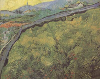 Field of Spring Wheat at Sunrise (nn04), Vincent Van Gogh